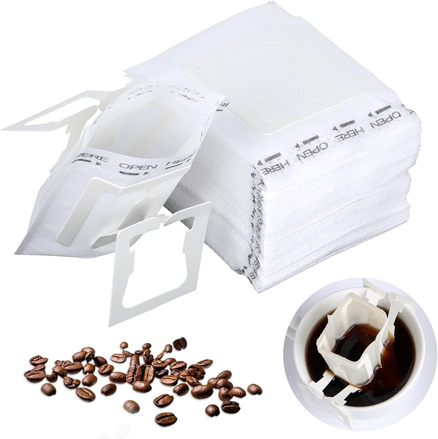 Hanging Coffee Filter Bag with Stand